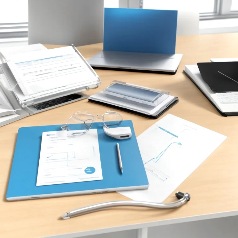 Secure folder and lock icon